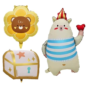 Factory Direct Sale Kids Birthday Party Balloon Set Lovely Circus Celebration Theme Decoration for Full Moon Scene Arrangement