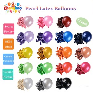 Pearlescent Latex Balloons Thick Shiny Pearl Balloons Thickened Helium For Birthday Wedding Event Party Decorations