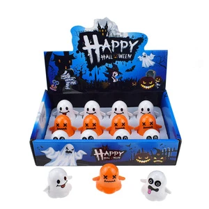 Halloween Goody Bag Filler for Kids Windup Toys Cartoon Wind-up Ghost Rotating and Walking Clockwork Toys