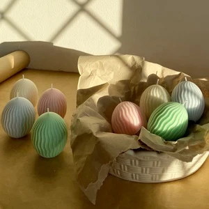 easter egg candle set easter decorations easter gifts