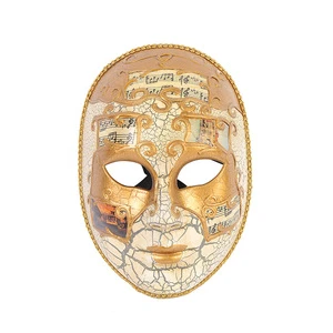 Women Female and Male Full Face Elegant Venetian Carnival Mask
