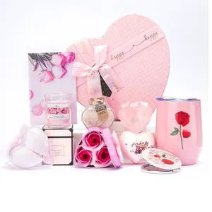 Low Price Wholesale Luxury Glass Custom Valentine's Day Gifts for Women-Romantic Birthday Anniversary Wife Custom Packaging