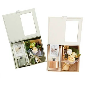 Mother's Day Teacher's Day Birthday Send Mom & Teacher Friends Aromatherapy UV Printed Paper Eternal Flower Festival Gift Set