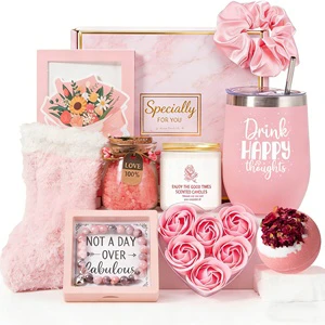 Lunaire Luxury Pamper Kit for Women Premium Self Care Package with Bath Salt Unique Wedding & Birthday Gift Ideas for Women