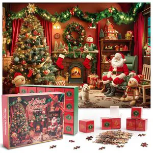 Factory Hot Sale New Product High Quality Custom Kids Christmas Surprise Gift Paper Puzzle Blind Box for Children's Gifts