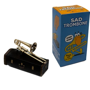 New Product Sad Trombone Womp Womb Sound Mini Musical Instrument Model Kids Novelty Gifts Mother's Day New Year Halloween
