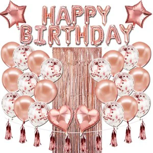 Top Quality Disposable Party Balloons Arty Supplies Birthday Decoration Sets for Kids