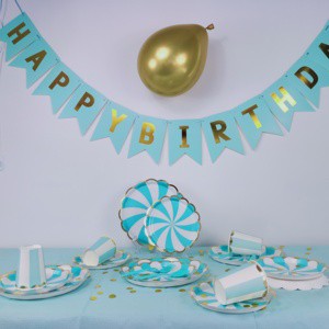 Custom Construction Birthday Party Supplies Party Decorations Kits Set for Kids/adult Birthday Party Needs Supplier