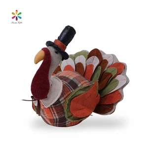 Thanksgiving Decorations Turkey Stuffed Toy Funny Turkey Figurine Thanksgiving Party Favors Restaurant