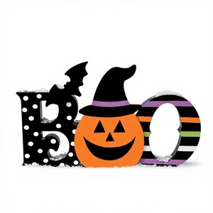 Halloween Wooden Ornaments Pumpkin Ghost Witch Tabletop Decor Festival Crafts Wholesale