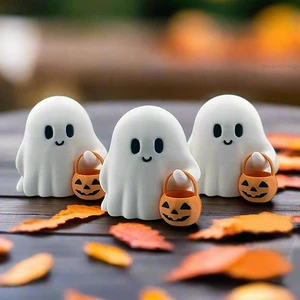 Cute Mini Halloween Pumpkin Ghost Toy - Funny Prank Gift Set