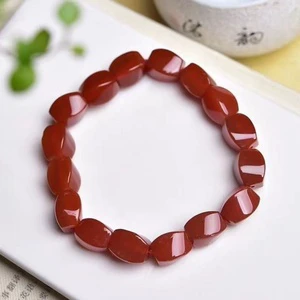 New Arrival Red Agate Twist Bracelet, Suitable As a Gift for Valentine's Day and Mother's Day