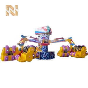 Nova Rides 24 Seats Energy Storm Ride 360 Degree Energy Claw Ride Fairground Manege Attraction Rotating Arm Thrill Ride