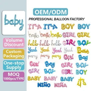 English Spanish Feliz Cumpleaos Metallic Letter Foil Balloons For Birthday Celebration Party