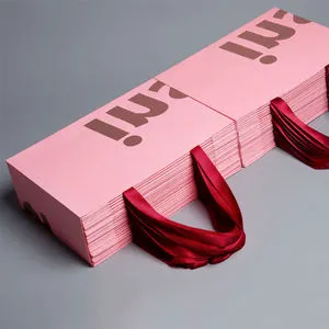 Small Order Quantities Accept Flat Packing Wedding Souvenirs Package Can Print Your Logo On Gift Bag With Handle