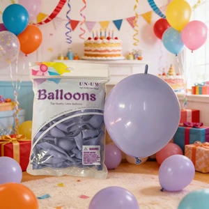 HAORUN Thickened 10inch 2.4g Glossy Macaron Color Latex Round Single Tail Balloon for Children's Birthdays & Christmas