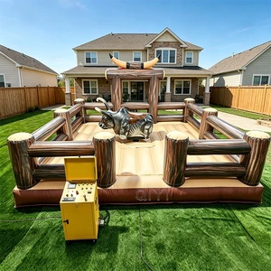 Mechanical Bull Ride Inflatable For Adults Rodeo Bull Machine Kids Mechanical Bull Amusement Rides Bucking Bull Machine
