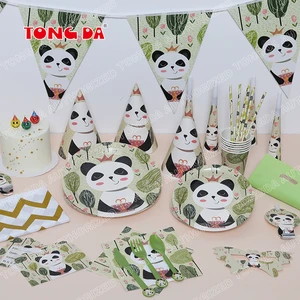 Party Supplies Birthday Decoration Kids Birthday Party Tableware Set