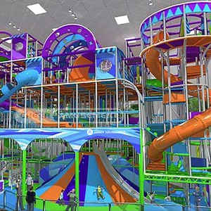 One-Stop Service 12.3m High Indoor Playground Playland Soft Entertainment Kids Play Amusement Center For A Big Shopping Mall