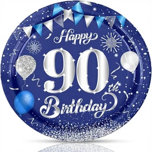 90th Birthday Party Supplies 50Pcs 7