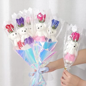 Valentine's Day Bear Bouquet Gift Exclusive Gift for Girlfriend