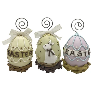 Rabbit Eggshell Tabletop Easter Party Decoration Indoor Easter Egg Shaped Easter Decor Gift