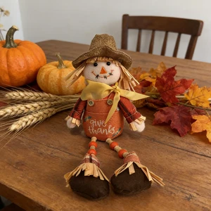 Thanksgiving Harvest Festival Scarecrow Home Decor-Polyester Material Security Feature Hot Selling Factory Price New Arrival