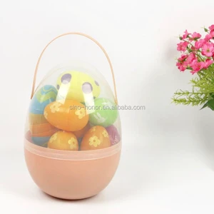 New Large PP Nautical Style Plastic Easter Eggs