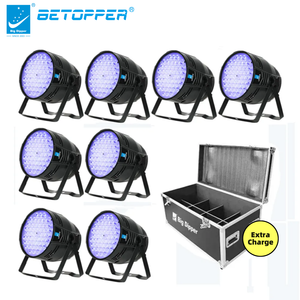 Big Dipper LPC010 Professional Stage Lighting DJ Club Night Shows Concerts Church 54*4w 54*3w RGBW 4-in-1 LED PAR Can Par Lights
