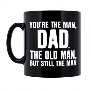 Old Man's Father's Day Nice Brand FQJ-40 Ceramic Coffee Mug and Tea Cup-Holiday Gift