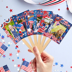 Independence Day Decoration Photo Frame National Day Photography Props Party Supplies