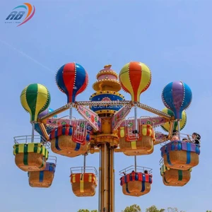 Theme Park Carnival Fairground Attraction And Safety Kids Adult Thrilling Large Rotating Samba Balloon Tower Rides For Sale