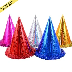 Birthday Party Tassel-Decorated Cone Photo Prop Hat Adults Party Supply Party Decorations Party Celebration Women Men Gift