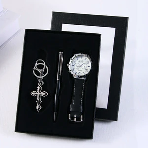 Wedding Gifts for Guests Souvenirs Man Watch Corporate Fathers Day Luxury Gifts Set