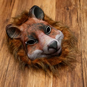 Custom NED Brand ISO Certified Halloween Adult EVA Breathable Trendy Full Face Coverage Mask 1-Color Print for Role Play Party