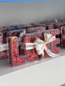 Wedding Favor Gift Box Funny Bear Shaped Bulk Food Bins Chocolate Candy Jelly Beans LOVE Shaped Gummy Packaging Box Candy Bins