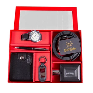 Premium Custom Men's Paper Gift Set | High-end Business Personal Presents for Christmas Valentine's Day Father's Day Spring