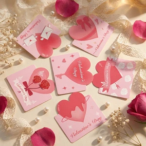Valentine's Day Love Gift Greeting Card Flower Shop