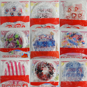 Factory Direct Sale 20 Inch Printed Transparent Bobo Balloons Cartoon Printed Clear Bobo Balloons Birthday Festival Decoration
