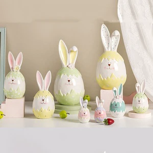 Hot Sale Good Price EG Brand Ceramic Porcelain Egg Tray Easter Decoration Giant Customizable Size Multi-color