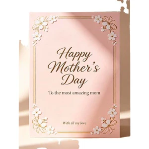 Warm Mother's Day Customization: Make Your Gift Cards Talk.