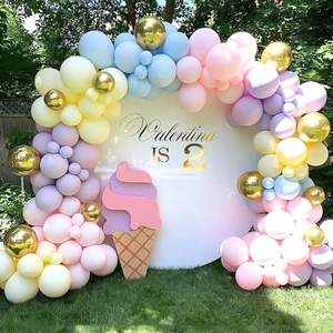 Ychon Boy Girl Birthday Party Decoration Balloons Set Party Decoration Supplies Festival Wedding Birthday Decoration Supplies
