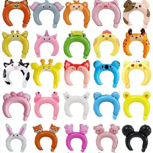 Wholesale Children's Hairband Cartoon Balloon Animal Headband Balloon for Birthday Party Decoration