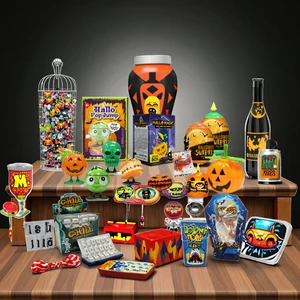 Huge Collection Halloween Candy Toys Sour Sweet Halloween Candy Toys