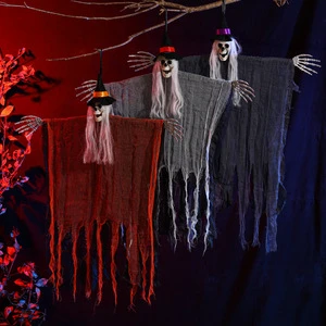 New Design Halloween Skeleton Ghosts Halloween Outdoor Decorations Haunted House Prop Halloween Party Supplies Decor