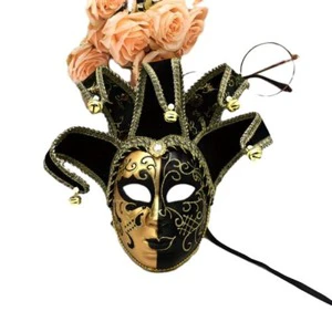 Wholesale Vibrantly Painted Festive Venetian Authentic Dual Symbolism Party Funny Masks Toys