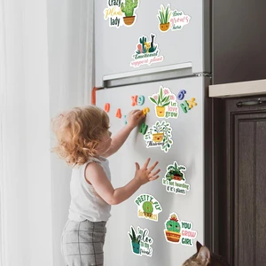 2025 Funny Fairy Shape Custom Design Art Deco Waterproof Eco-Friendly Medium Fridge Cute Decor Adults Home Office School