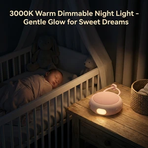 2025 Hot Selling Baby Night Light Stroller White Noise Machine Baby Sleep Timer Portable Sound Machine For Babies And Kids