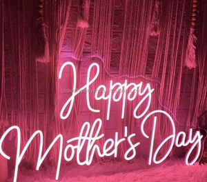 Mothers Day Decorations Personalized Gift for Mom Mother Happy Mother's Day Neon Sign