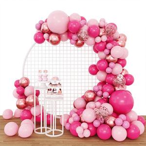 Kids 1st Happy Birthday Theme Party Decoration Latex Balloon Set Birthday Party Supplies Ballon Garland Kits for Kids Birthday